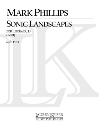 Mark Phillips, Sonic Landscapes Oboe Buch
