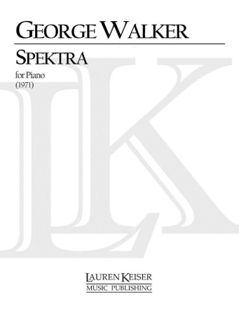 George Walker, Spektra Klavier Buch
