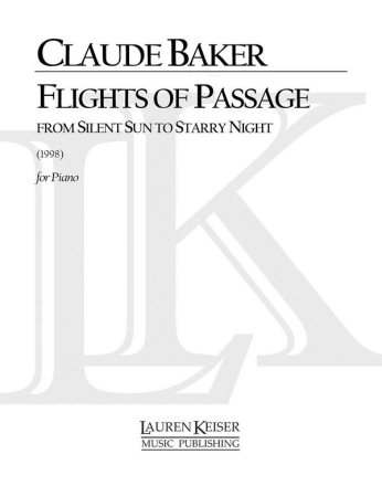 Claude Baker, Flights of Passage Klavier Buch