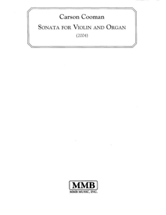 Carson Cooman, Sonata No. 2 for Violin and Piano Violine und Klavier Buch