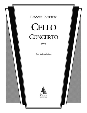David Stock, Cello Concerto Cello Buch