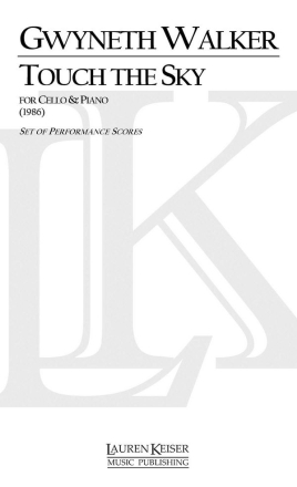 Gwyneth Walker, Touch the Sky Cello und Klavier Buch