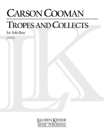 Carson Cooman, Tropes and Collects Double Bass Buch