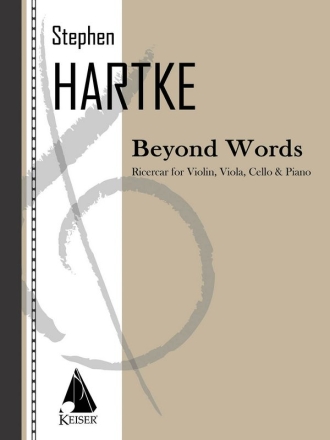 Stephen Hartke, Beyond Words: Ricercar String Trio Buch