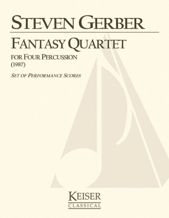 Steven R. Gerber, Fantasy Quartet Percussion Quartet Buch
