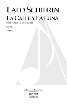 Lalo Schifrin, La Calle y la Luna Mixed Ensemble Buch