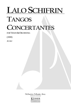Lalo Schifrin, Tango Concertantes Orchestra Partitur