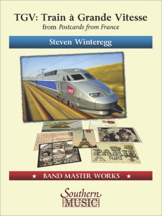 Steven Winteregg, TGV (Train  Grande Vitesse) Concert Band Partitur