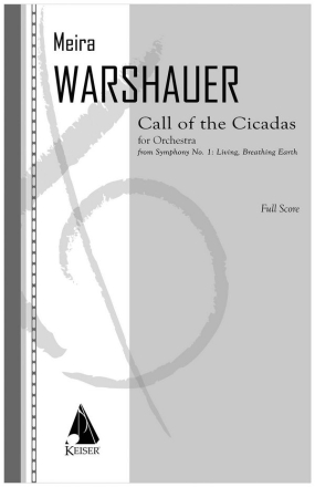 Call of the Cicadas from Symphony No. 1, Living Chamber Orchestra Partitur