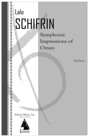 Symphonic Impressions of Oman for Orchestra Orchestra Partitur