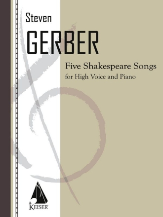Five Shakespeare Songs Soprano Voice and Piano Buch