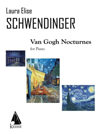 Van Gogh Nocturnes for Piano Klavier Buch