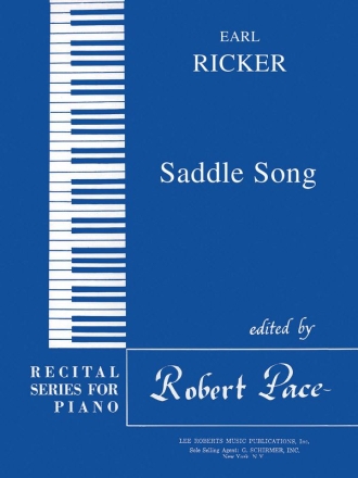 Earl Ricker, Saddle Song Klavier Buch