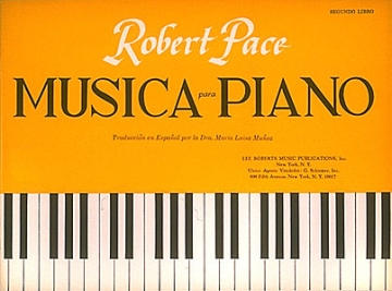 Musica Para Piano Segundo Libro Spanish Book II Klavier Buch