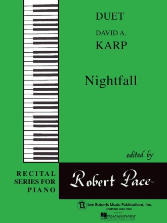 David A. Karp, Nightfall Piano, 4 Hands Buch