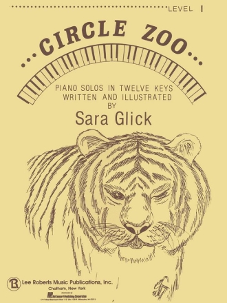 Sara Glick, Circle Zoo Level 1 Piano Solos In Twelve Keys Klavier Buch