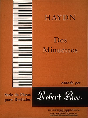 Dos Minuettos Sheet Music in Spanish Klavier Buch