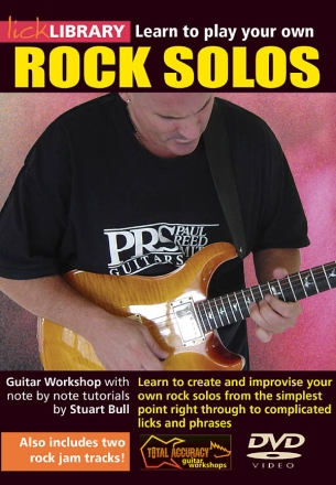 Learn to Play Your Own Rock Solos Gitarre DVD
