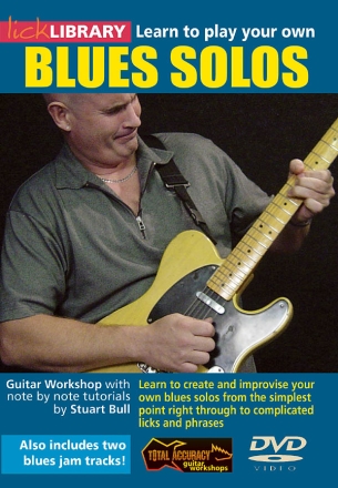 Learn to Play Your Own Blues Solos Gitarre DVD