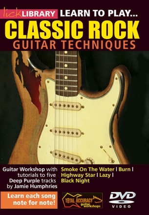 Learn to Play Classic Rock Gitarre DVD