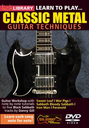 Learn to Play Classic Metal Gitarre DVD