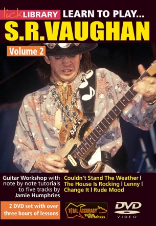 Learn to Play Stevie Ray Vaughan Guitar Technique Gitarre DVD