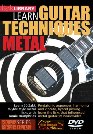 Learn Guitar Techniques: Metal Gitarre DVD