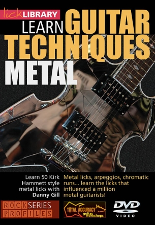 Learn Guitar Techniques: Metal Gitarre DVD