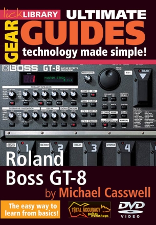 Roland Boss GT-8 Gitarre DVD