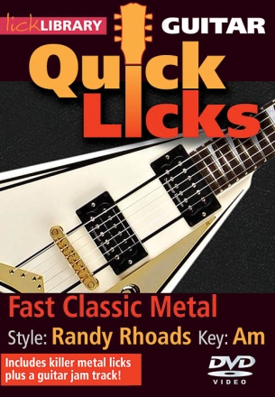 Fast Classic Metal - Quick Licks Gitarre DVD