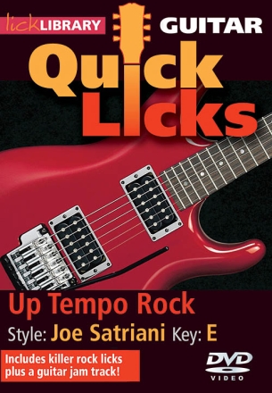 Up Tempo Rock - Quick Licks Gitarre DVD