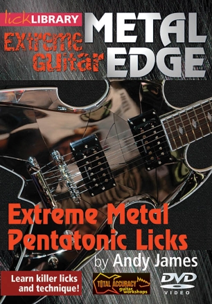 Extreme Metal Pentatonic Licks Gitarre DVD