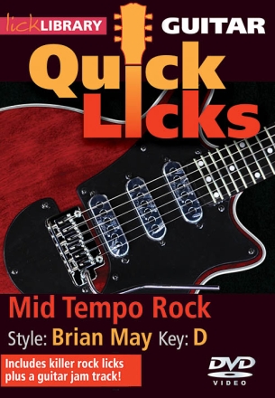 Mid Tempo Rock - Quick Licks Gitarre DVD