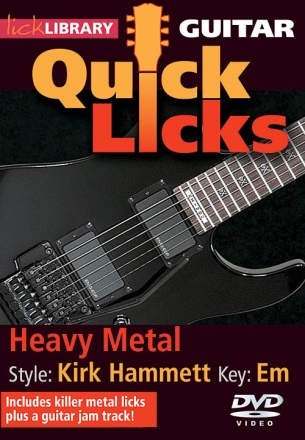 Heavy Metal - Quick Licks Gitarre DVD