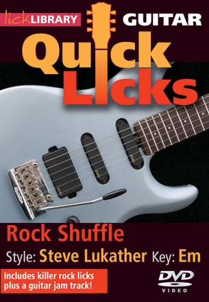Rock Shuffle - Quick Licks Gitarre DVD