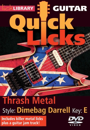Thrash Metal - Quick Licks Gitarre DVD