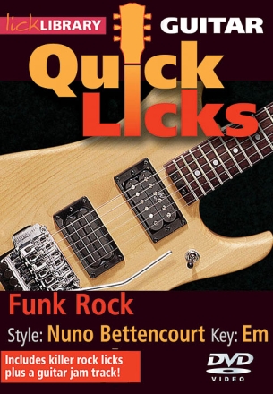 Funk Rock - Quick Licks Gitarre DVD