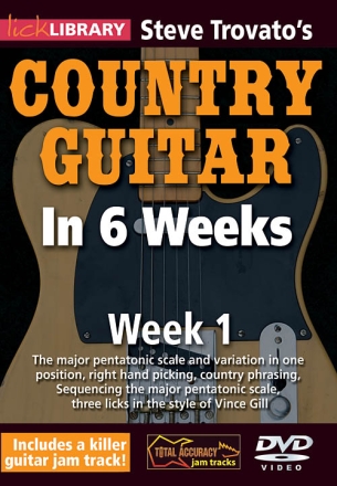 Steve Trovato's Country Guitar in 6 Weeks Gitarre DVD