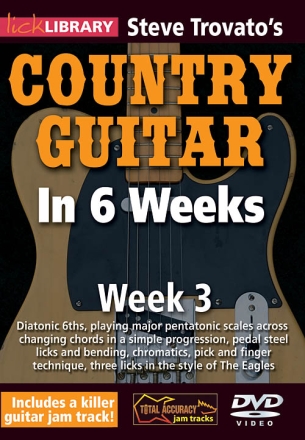 Steve Trovato's Country Guitar in 6 Weeks Gitarre DVD