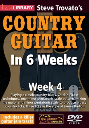 Steve Trovato's Country Guitar in 6 Weeks Gitarre DVD