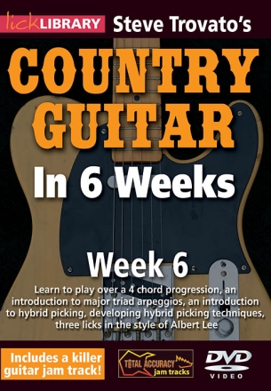 Steve Trovato's Country Guitar in 6 Weeks Gitarre DVD