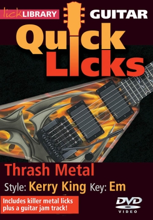 Thrash Metal - Quick Licks Gitarre DVD