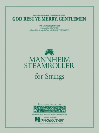 Chip Davis, God Rest Ye Merry, Gentlemen Streichensemble Partitur + Stimmen