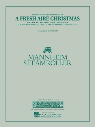 A Fresh Aire Christmas Concert Band Partitur + Stimmen
