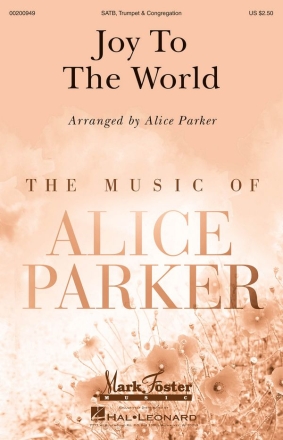 Joy to the World SATB Chorpartitur