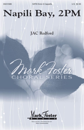 J.A.C. Redford, Napili Bay, 2pm SATB Chorpartitur