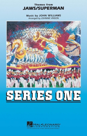 John Williams, Themes from Jaws/Superman (Marching Band) Marching Band Partitur + Stimmen