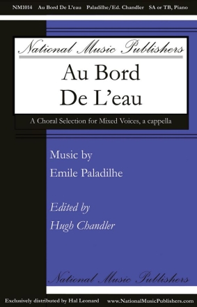 Emile Paladilhe, Au Bord de l'Eau SA Chorpartitur