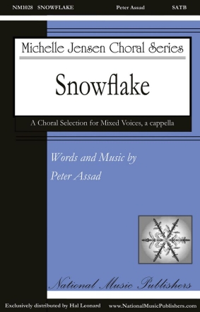 Peter Assad, Snowflake SATB a Cappella Chorpartitur