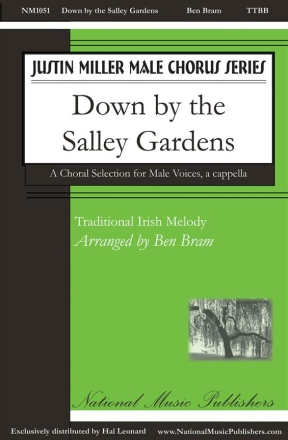 Down by the Salley Gardens TTBB a Cappella Chorpartitur